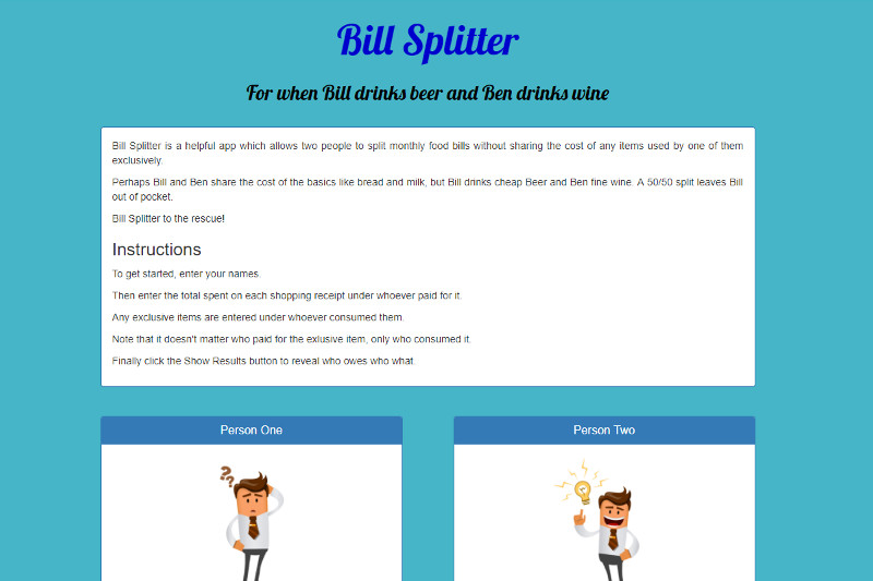 Bill Splitter